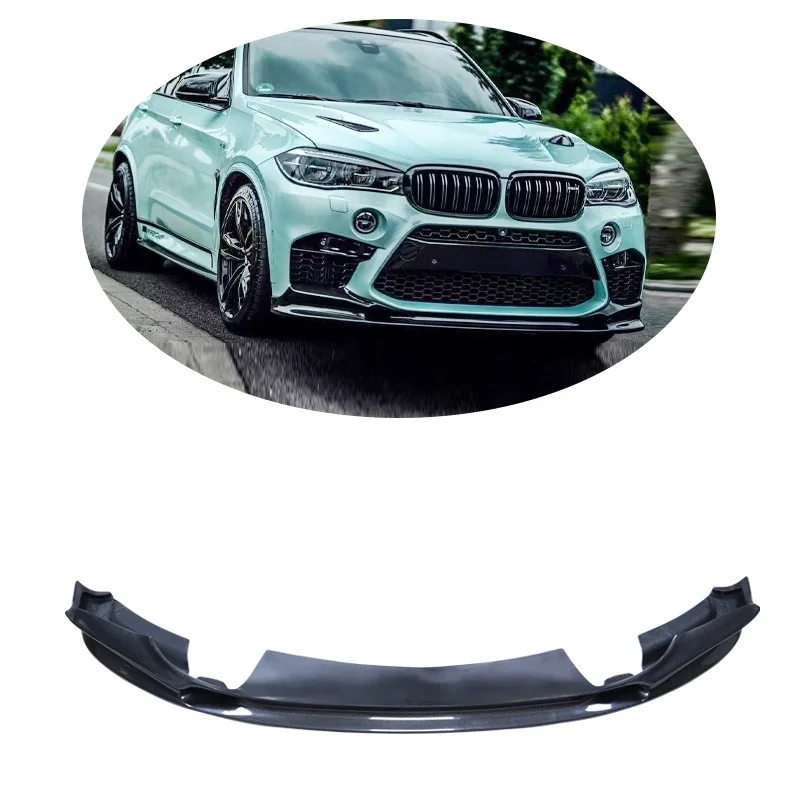 

3D Style Carbon Fiber Front Lip For BMW X5M F85 X6M F86 2015-2019