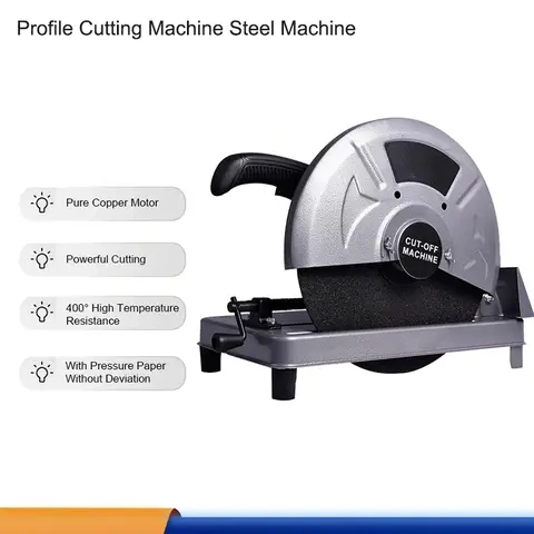 데스크탑 355 금속 프로파일 절단기 14 인치 강철 기계 가정용 355 연삭 휠 금속 절단 톱 데스크탑 355 금속 프로파일 절단기 14 인치 강철 기계 가정용 355 연삭 휠 금속 절단 톱