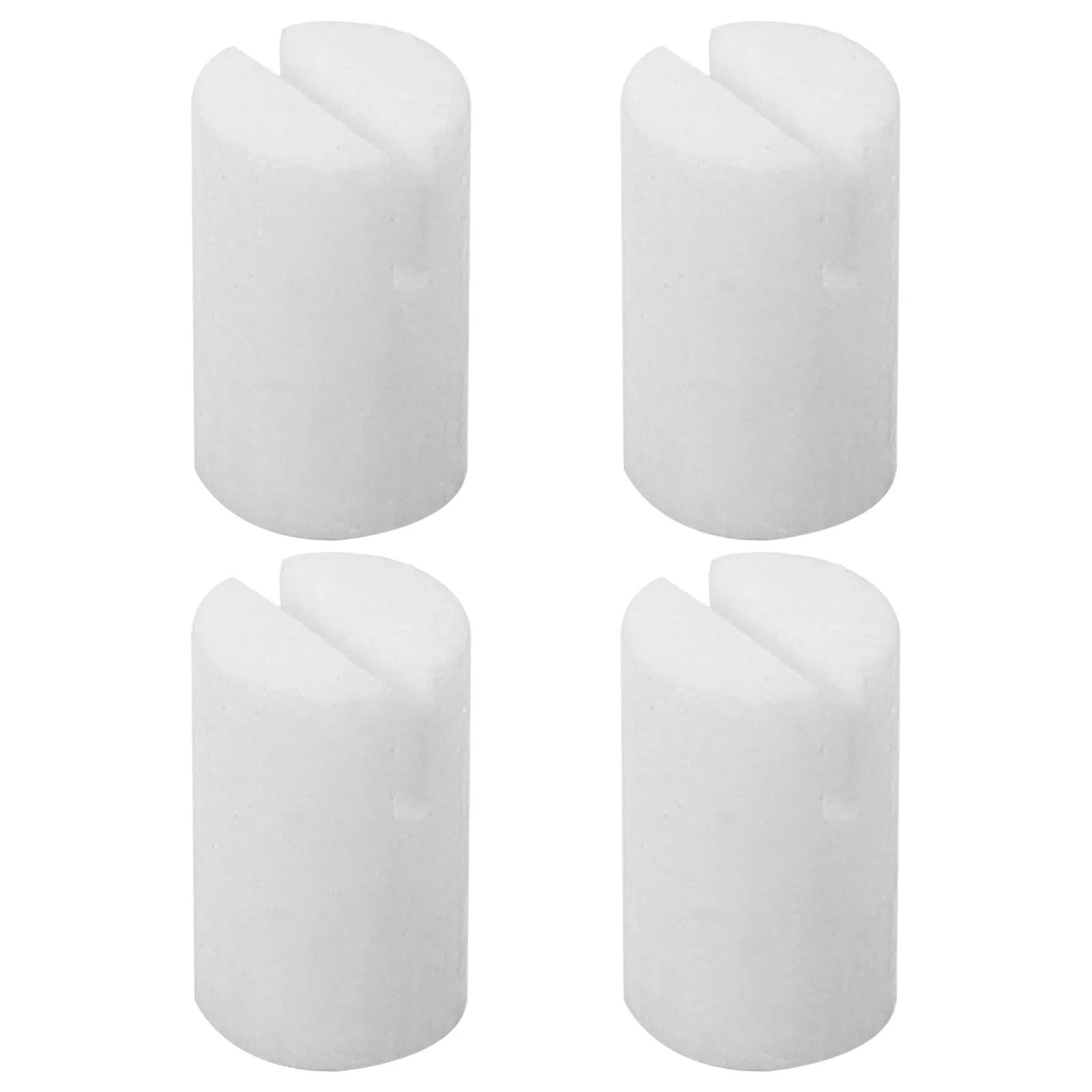 

4 Pcs Banjo Nut Cool Gifts for Players Bone Nuts Gadgets Bridge Blank Replacement Kit