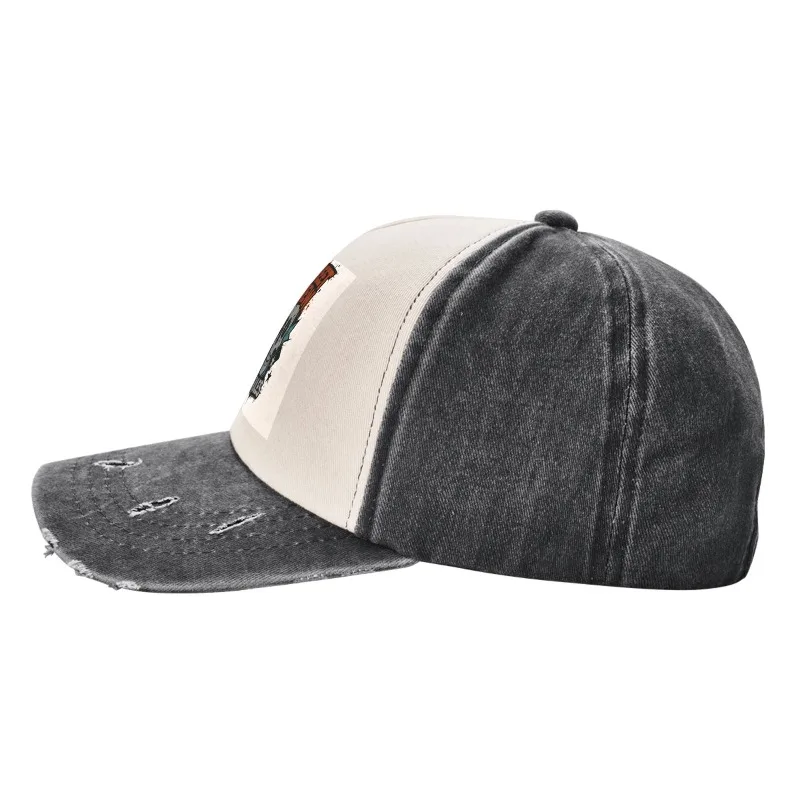 Skull Street Crew No Rules New sports cap women's printed baseball cap men's outdoor casual sunshade adjustable hip-hop cap
