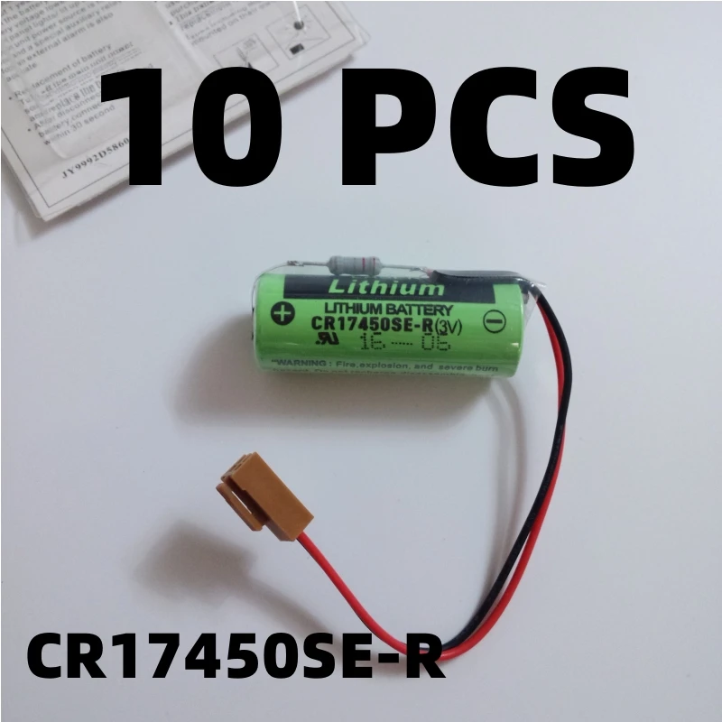 

10PCS New Original SANYO CR17450SE-R (3V) CR17450 CR17450SE With Resistance PLC Lithium Battery