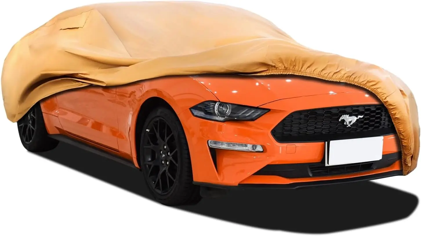 

Всепогодный чехол для автомобиля Ford Mustang 1994-2026, на заказ, ветрозащитный, водонепроницаемый, с защитой от УФ-излучения