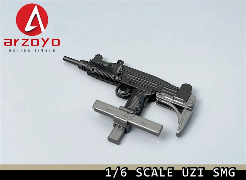 1/6 Skala UZI Maschinenpistole Modell 8 cm Kunststoff Soldat Szene Zubehör Requisiten Fit 12-zoll Männlich Weiblich Action Figur körper