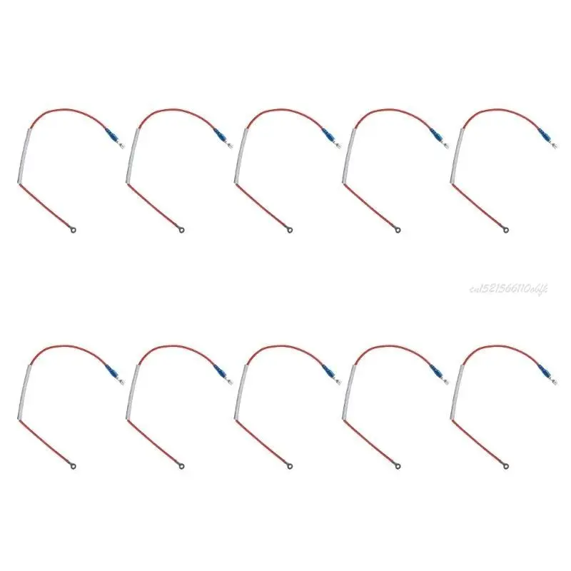 27RB -пакет из 10 гибких и прочных мощных кабелей 250 В 10А подходит для электрических скороварки с легкой установкой