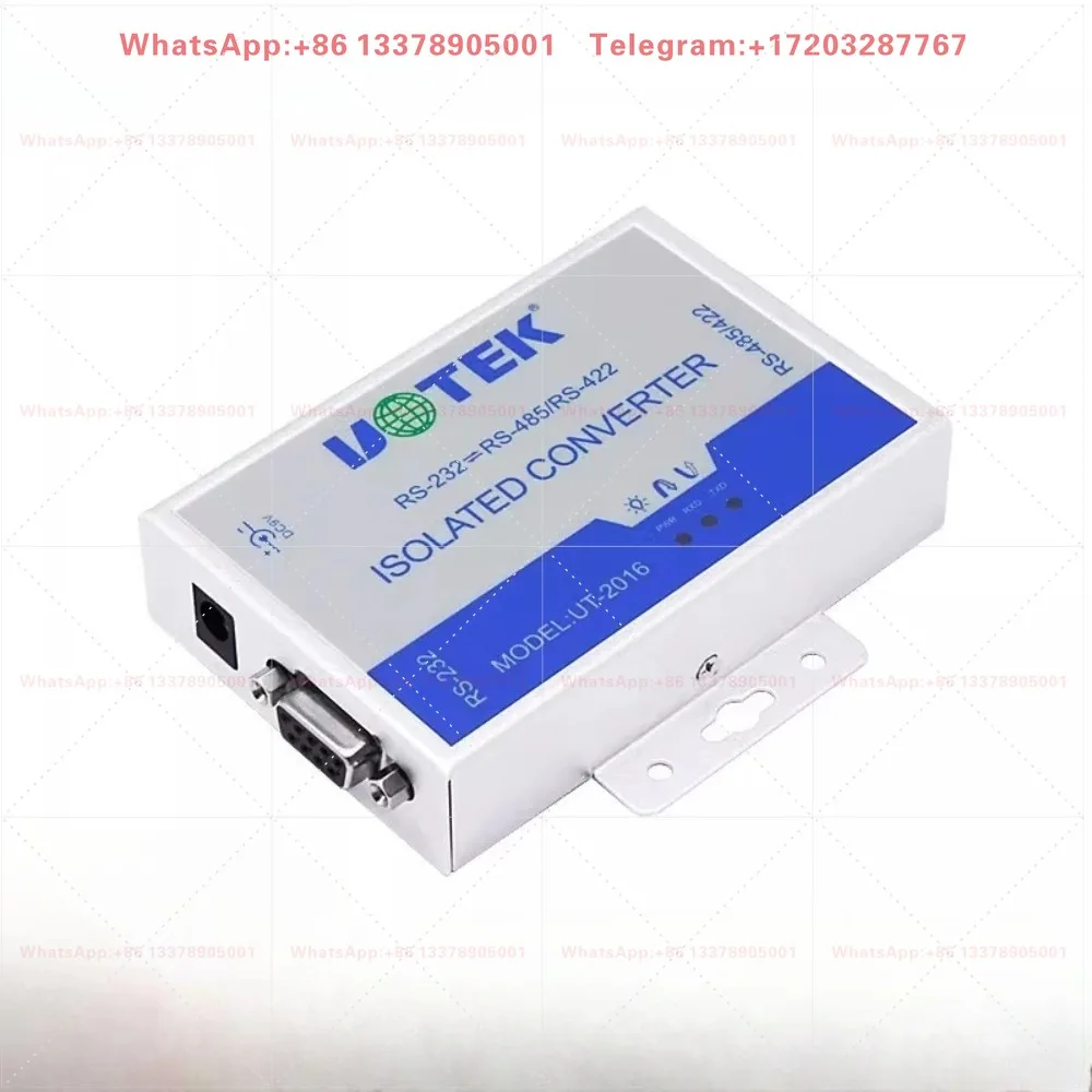 UT-2016 RS232 to 485/422 Converter Optoelectronic Isolation Wall Mounted RS485/422 to 232 Serial Port Converter