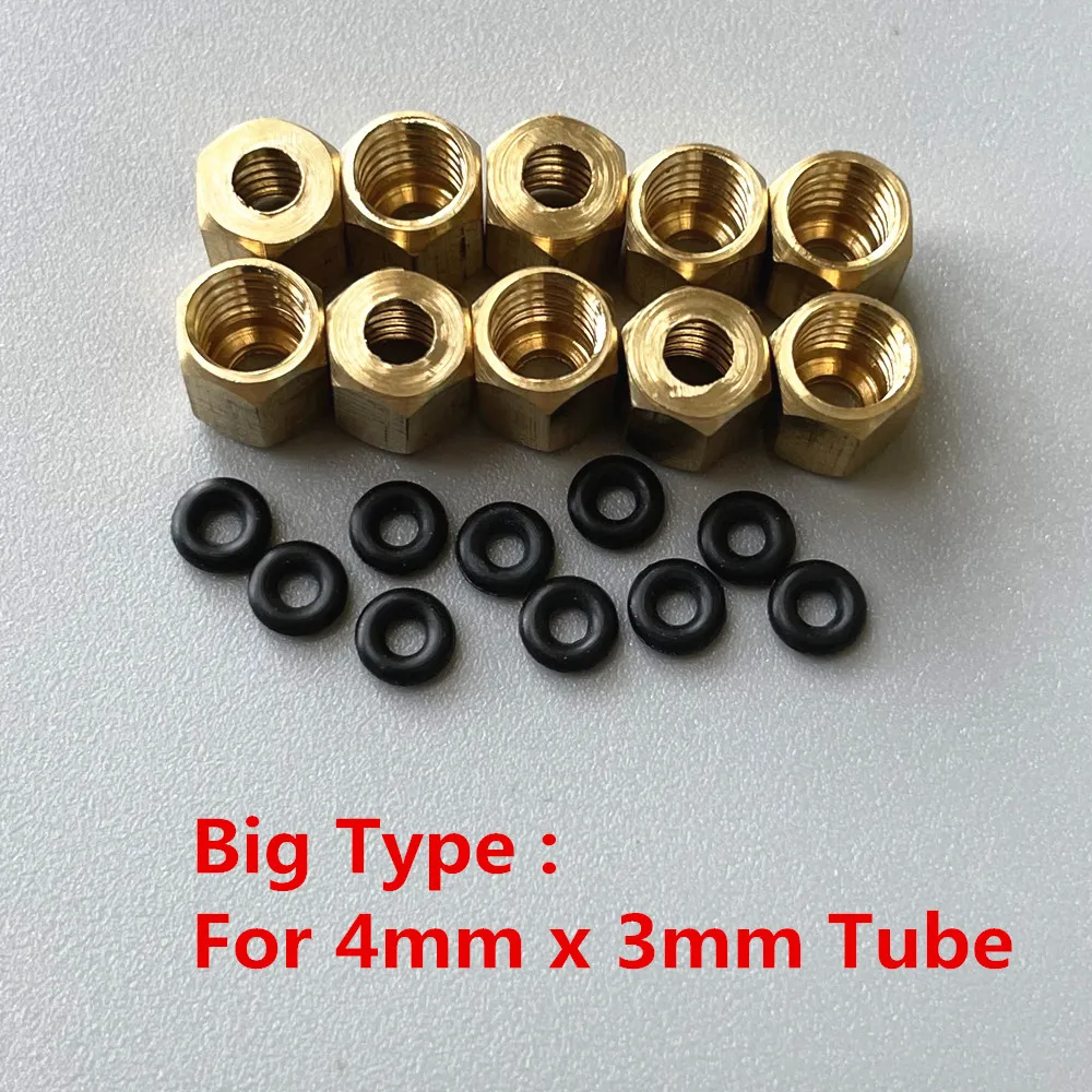 10 Piece Copper screw nuts Oring for Epson 4880 4880 4000 4450 4400 7400 7450 9400 9450 7800 9800 7880 9880 printer dampers