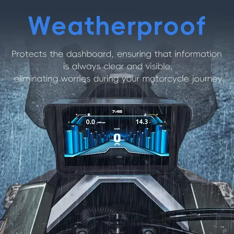 1 قطعة غطاء أداة الدراجة النارية ظلة ZT368G عرض حاجب الشمس تعديل الملحقات ل ZONTES 368G ZT 368 G