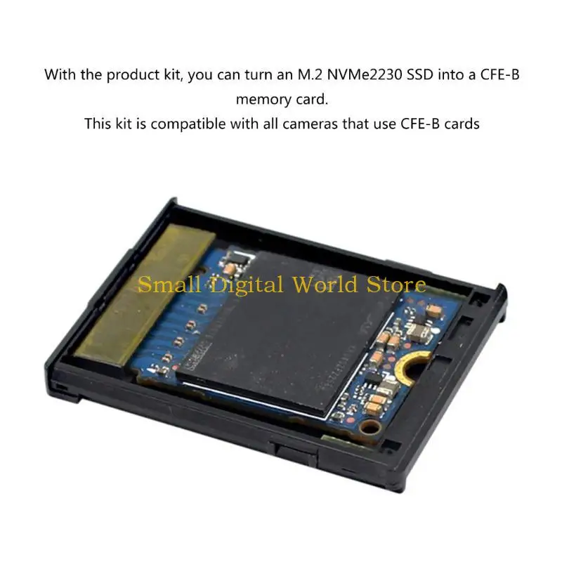 77UB CFExpress Type-B to M.2 SSD Adapter DIY CFexpress Type B to NVME 2230 SSD