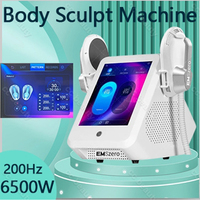 2024 EMSZERO Machines NEO HI-EMT RF EMS Electromagnetic Muscle Stimulator Professional Sculpt 6500w 5 handles Pelvic Cushion