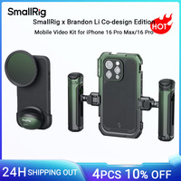 SmallRig x Brandon Li Mobile Video Kit for iPhone 16 Pro Max / for iPhone 16 Pro Co-Design Edition with Handle Wireless Control