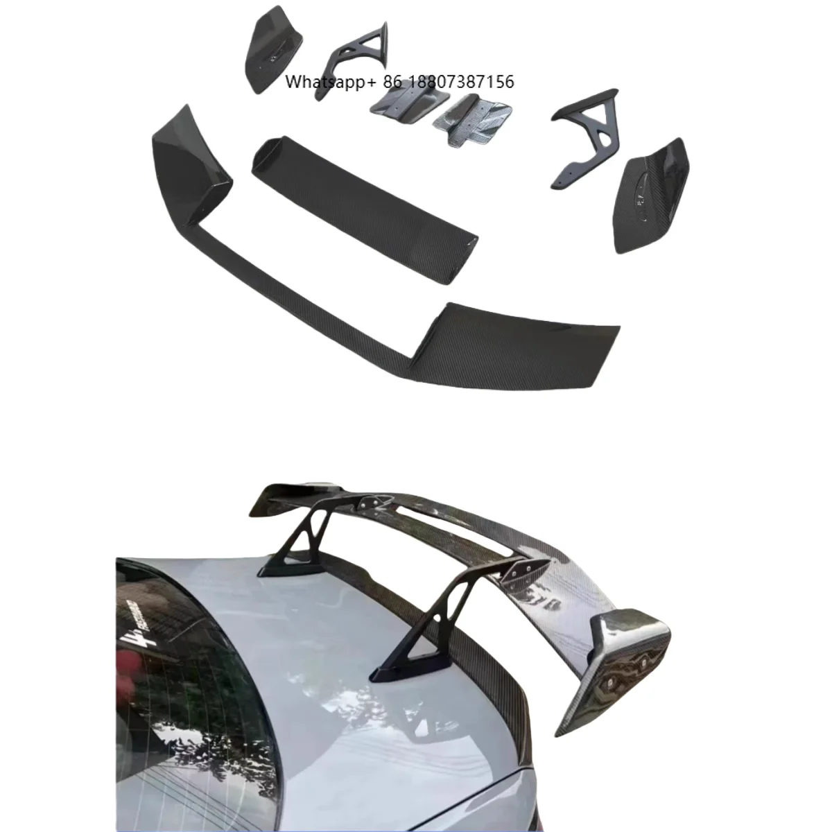 

Suitable forBMW M2 Carbon Fiber Trunk Lid, Spoiler, Carbon Fiber Rear,spoiler,Carbon Fiber Body Kits, Wing