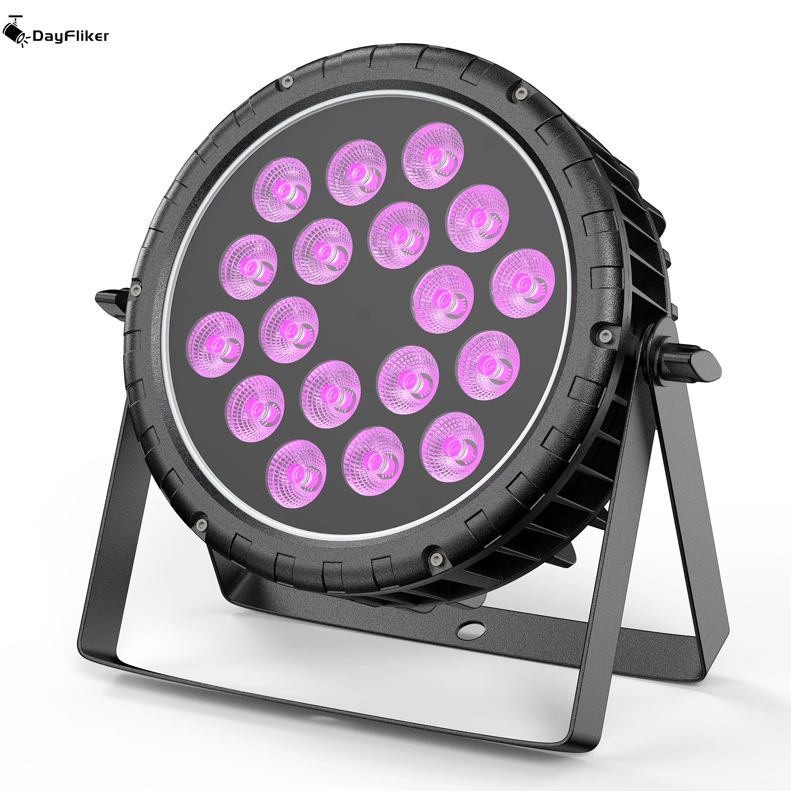 

DayFlicker 180W Par Light Waterproof RGBW 18 LED spotlight IP65 With Waterproof Cable For DJ Party Club Bar Wedding Halloweeni