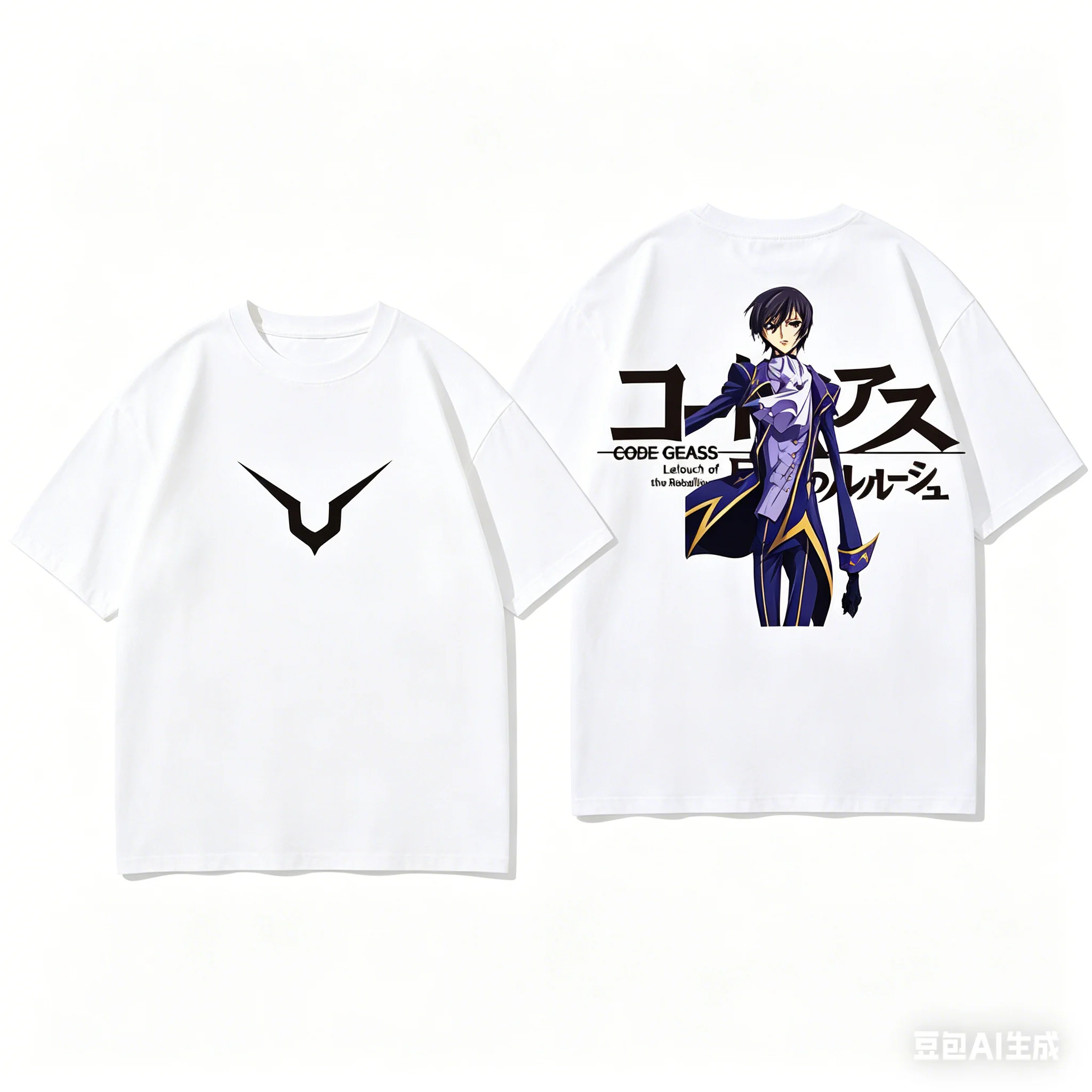 Code Geass T shirt personality Clothes New Model Anime T shirt Yearround clothing Plus Size Unisex Streetwear Trendy Couples tee