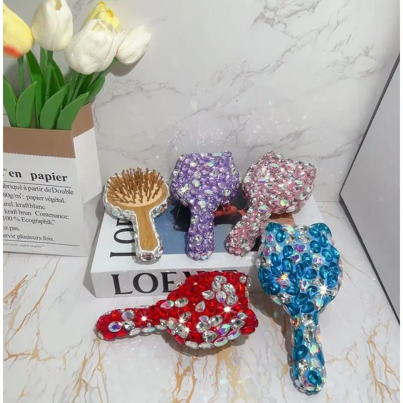 

Massage Home Use, Women's Special For Scalp Massage, Meridian Wooden Comb, Cat Bamboo Air Cushion Comb