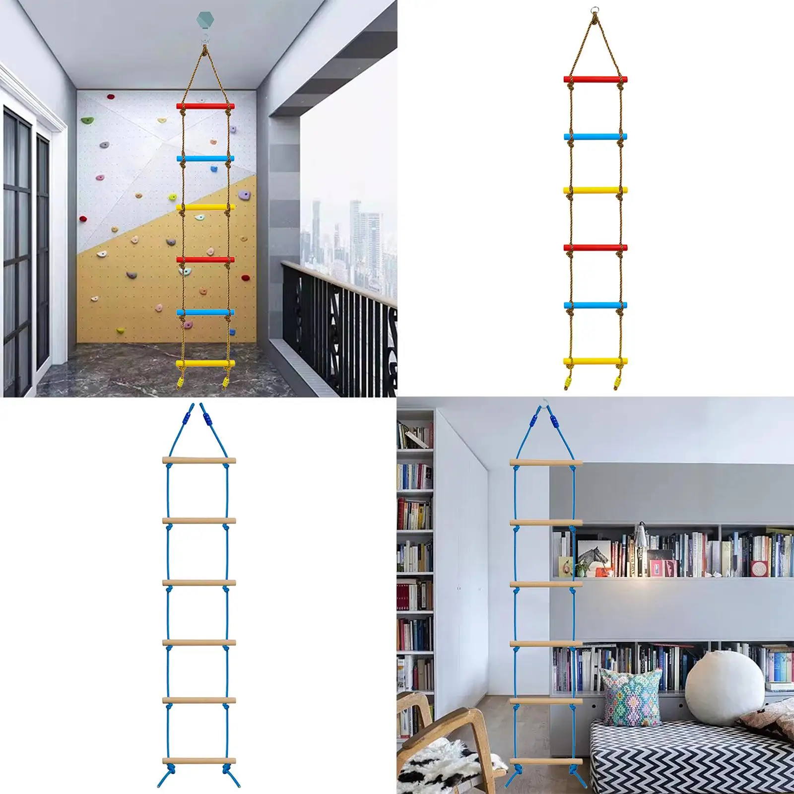 로프 등반 사다리 놀이방 사다리 장난감, 어린이 역할 게임, Accs