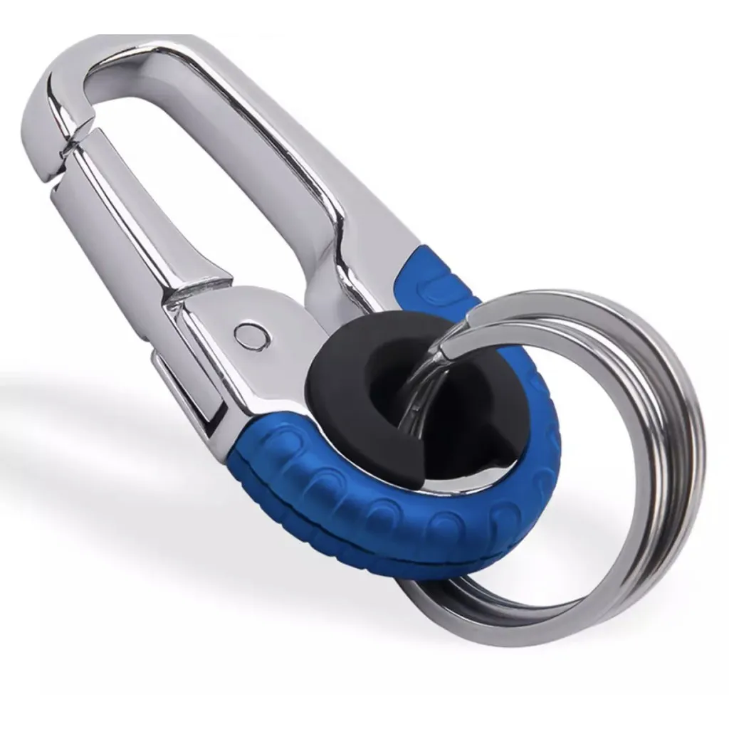 Multifunctional Men'S Key Chain Metal Waist Belt Clip Anti-Lost Buckle Key Ring Accessories Car Keychain Pendants Accessory