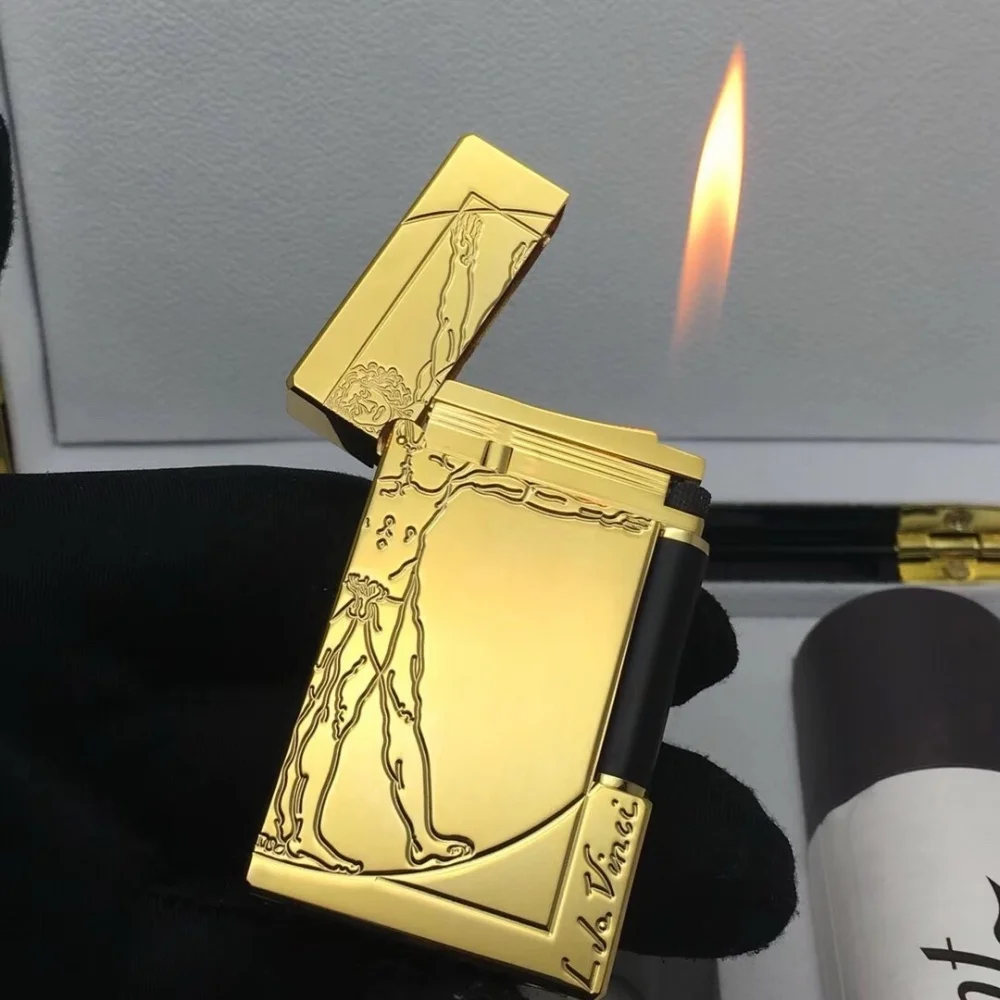 

Роскошная зажигалка высшего качества, громкий звук, Vitruvian style, подарок для мужчин, надувная, поставляется с набором оригинальных аксессуаров.