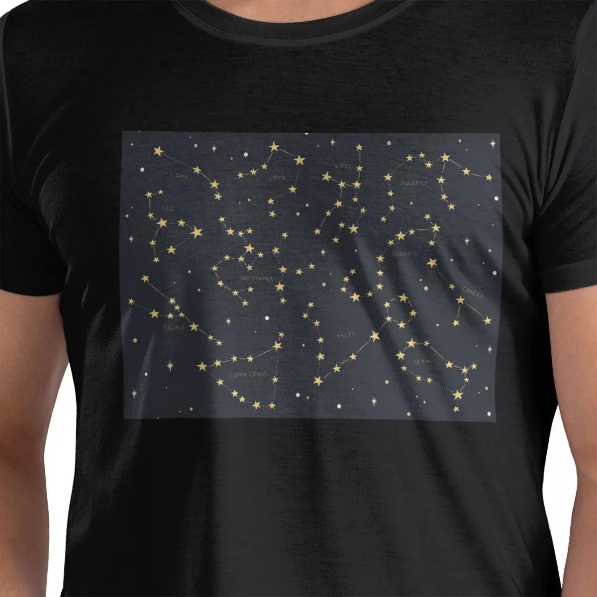 

Zodiac Constellations Space (23) 100% Cotton T-Shirt Men's Fashion T Shirts Men Crew Neck Short Sleeve S-6XL