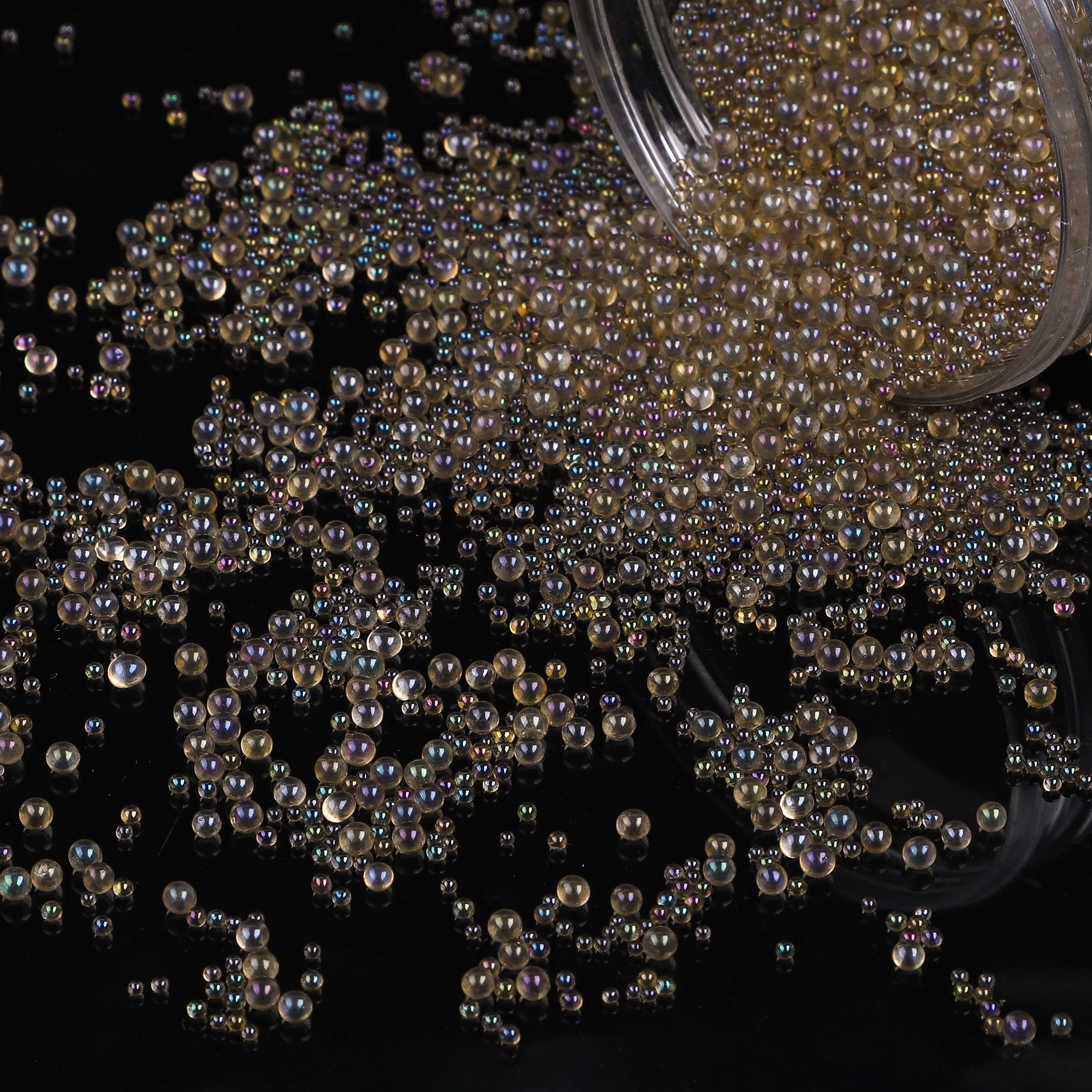 Mini Bubble Ball Beads, 10-20g for DIY Crafting