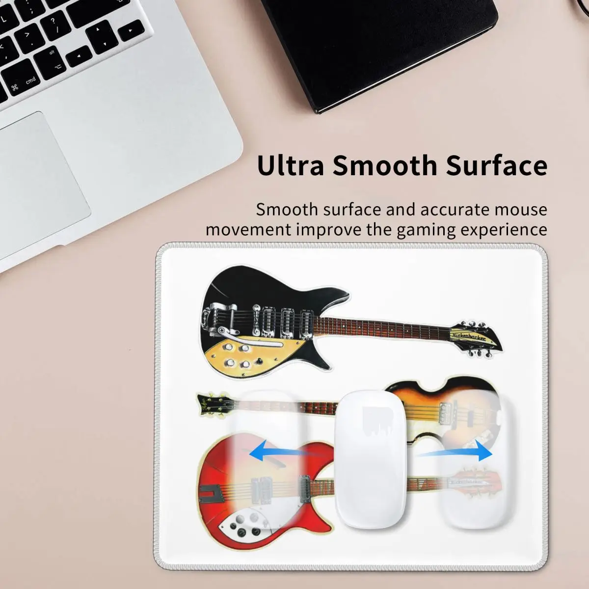 

Rickenbacker гитары и Hofner Bass коврик для мыши компьютерная клавиатура коврик для мыши геймер ПК ноутбук настольный коврик офисные аксессуары настольный коврик