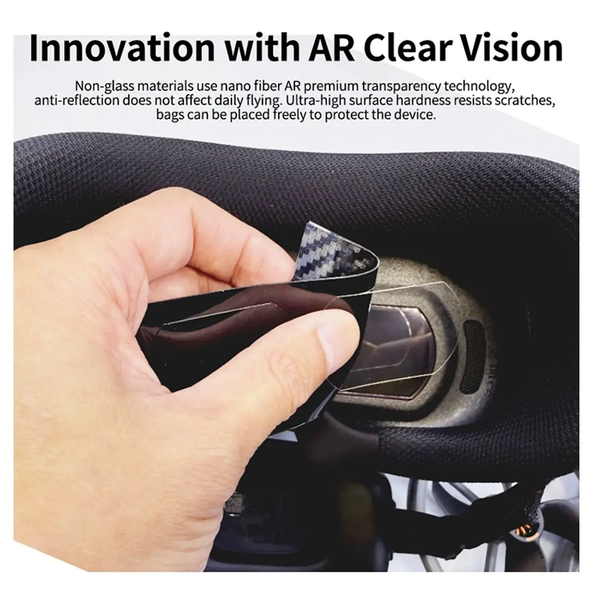 OKgood For DJI AVATA 360 Drone Gimbal Lens Protective Nano Film Dustproof Anti-Scratch Sensor &Goggles N3 Screen Set