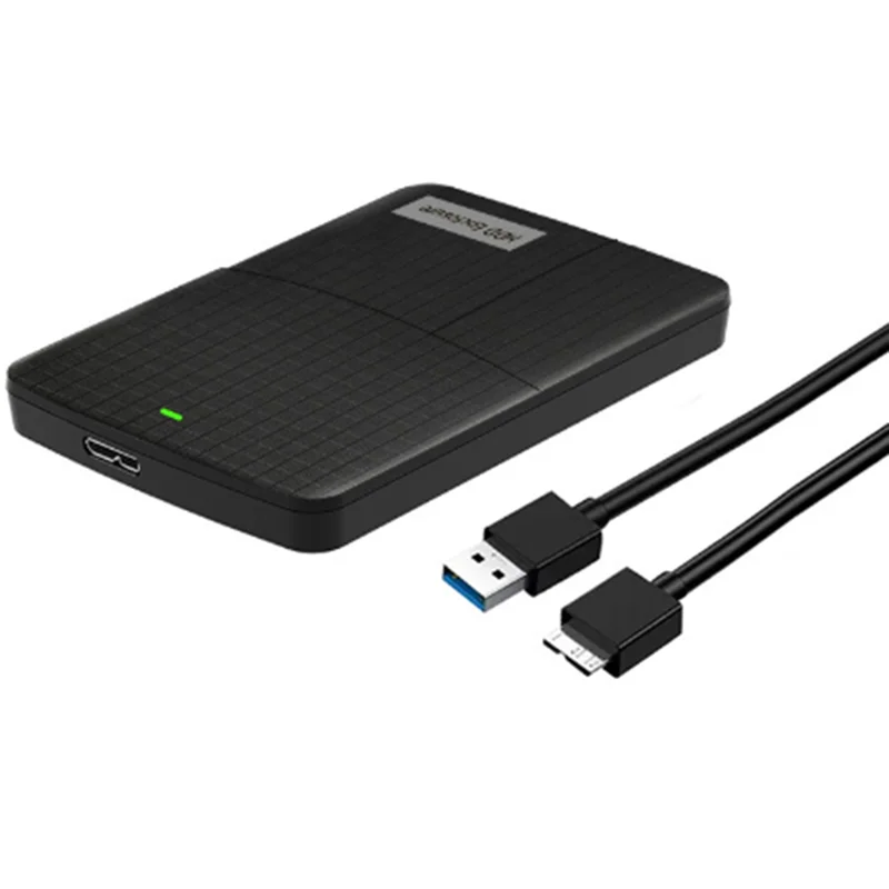 2.5" SATA External Hard Drive Case Solid State Mechanical External Box 2.5 Inch SSD