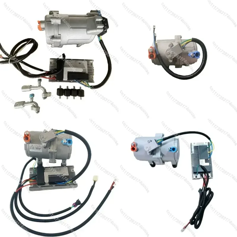 12V 600W 24V 850W Electric Scroll Compressor Parking Air Conditioner for Truck RV Car Portable AC Unit Cooling System