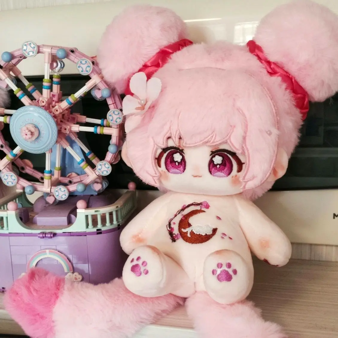 Game Honor of Kings Xiao Qiao 20cm Plush Cotton Figures Gift Role Play Kawaii Mascot  Birthday Gift Halloween Gift Collection