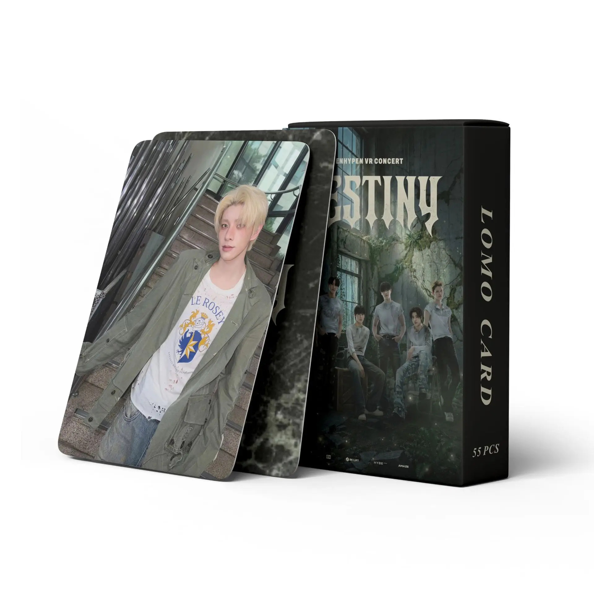 55pcs Laser Cards New Album Card DESTINY small house High Quality Album Double sided Collection Photo Cards Fan Gifts