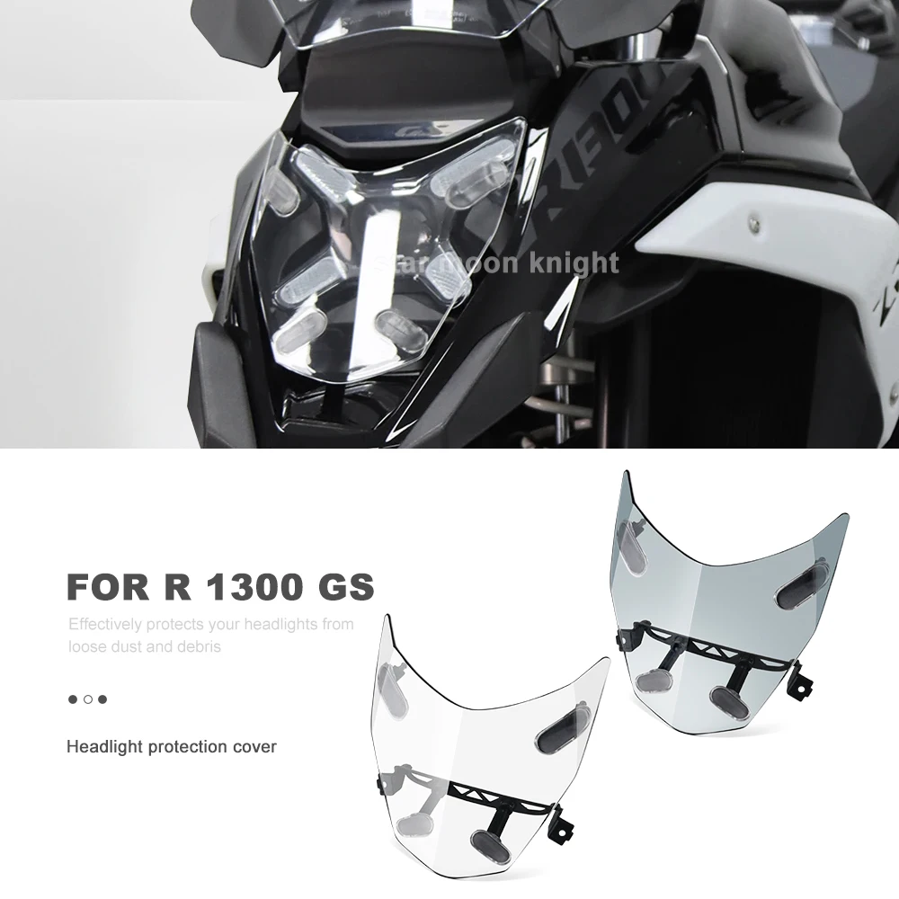 Headlight Protection Cover For BMW R1300GS R 1300 GS R1300 GS Motorcycle NEW Head Light Guard Protector Cover