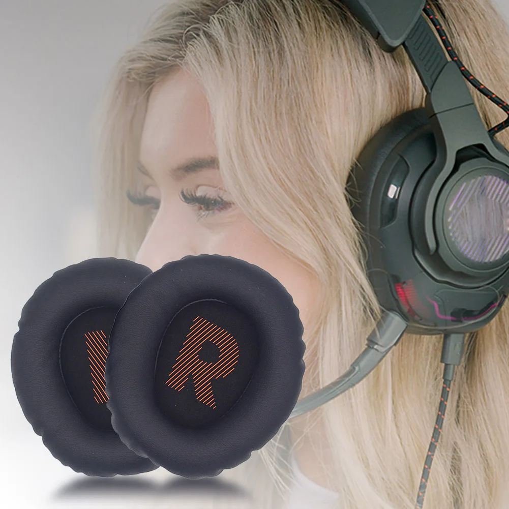 Kopfhörer abdeckung Protein Leder Headset Schutzhülle Geräusch isolierung Kopfhörer Ohr polster für jbl Quantum q350 q360 Headset