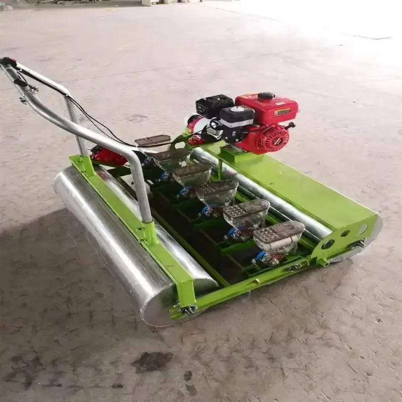 

Engine-Powered 5-Row Rapeseed And Carrot Seeder Hand Propelled High Productivity Vegetable Planter For Agricultural Use