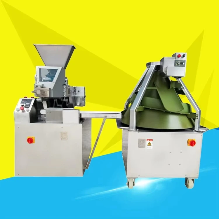 Dough Volumetric Divider with Rounder,divisora Y Maquina Cortadora Boleadora De Masa Para Pan Massa Panaderia Divisora-boleadora