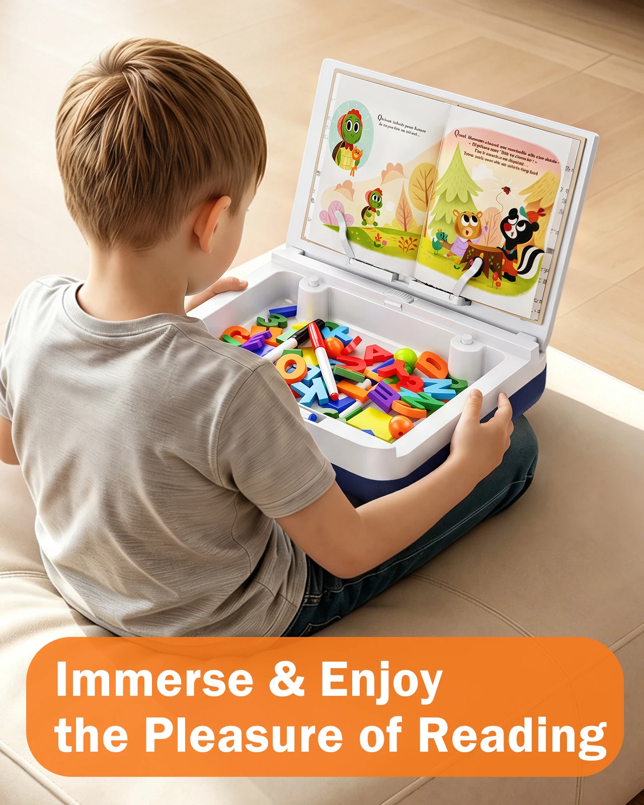 Eary Kids Lap Desk with Storag - Tablet Lap Desk recension och pris