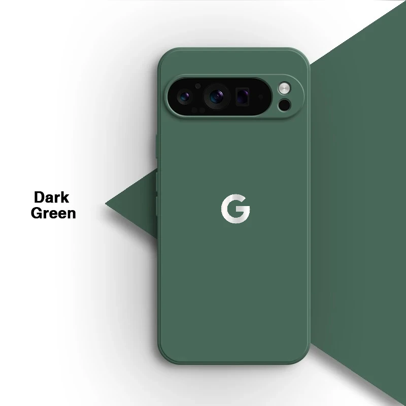 Flüssigsilikon-Handyhülle mit kabelloser Ladefunktion für Google Pixel 11, 10, 9 Pro XL, 9A, 8A, 7A, Original, stoßfest, mit Kamera-Schutz. – Detail 6