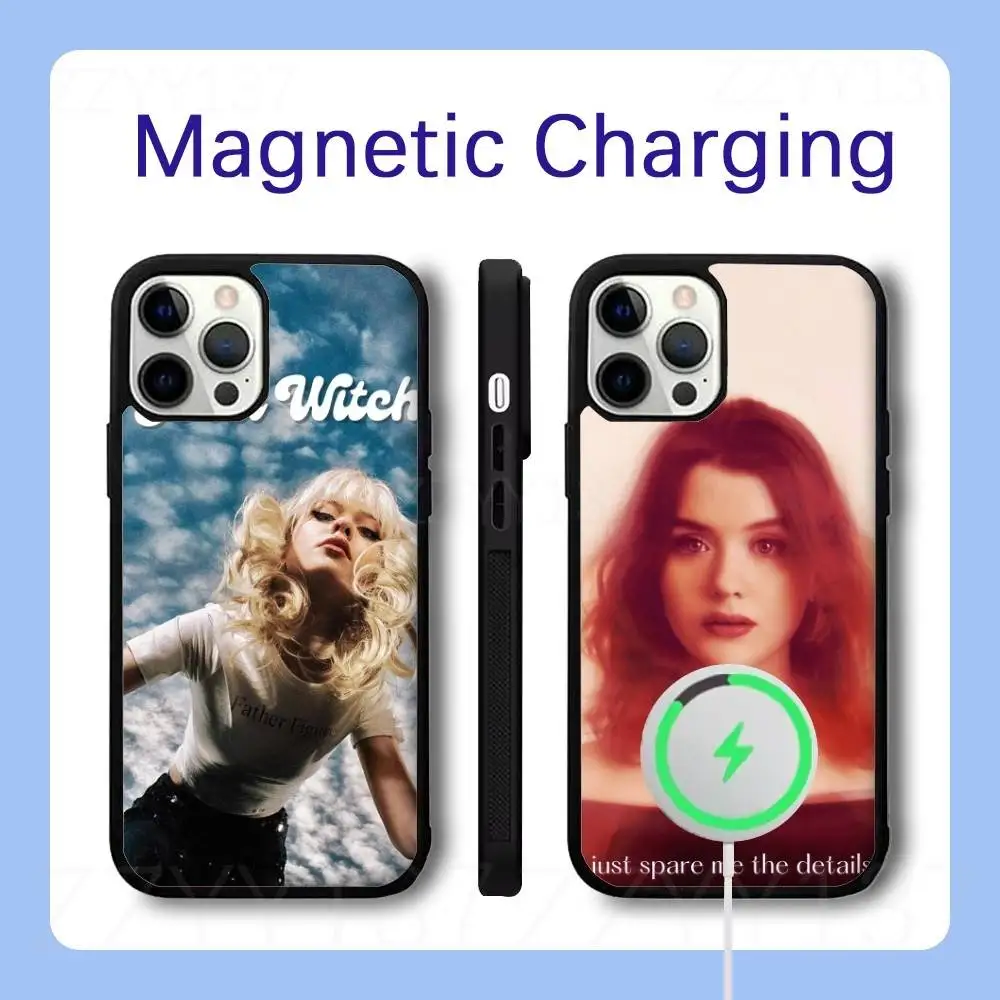 

Maisie Peters Singer with Magsafe Phone Case For iPhone 17,16,15,14,13,12,Pro,Max,Plus Magnetic Wireless Charge Cover