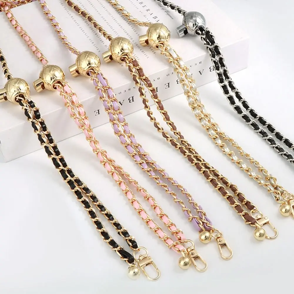 Beautiful Golden Balls Chain Small Non-fading Chain Replacement Shoulder Strap Adjustable Length Strap High-end Shoulder Strap