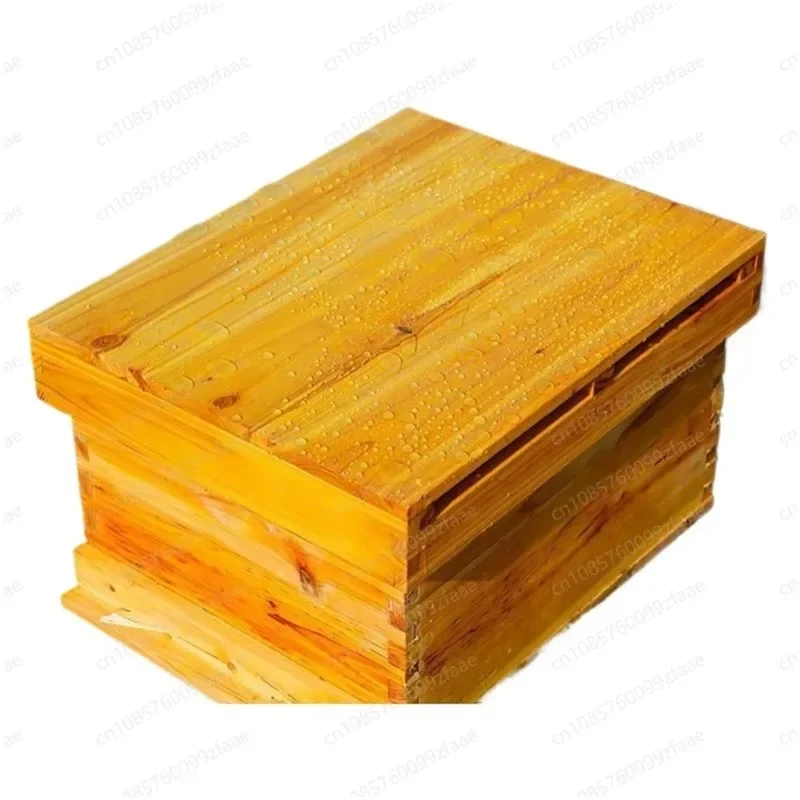 Fir seven-frame beehives Beeswax coated treatment Standard honeycomb frame