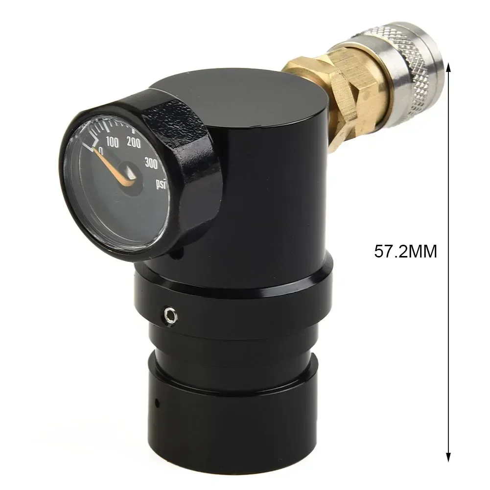 Remote Hose Regulator Tiny Voltage Regulator 1500 PSI 40 PSI-200 PSI Coupler GEN2 HPA MR Regulator High Quality