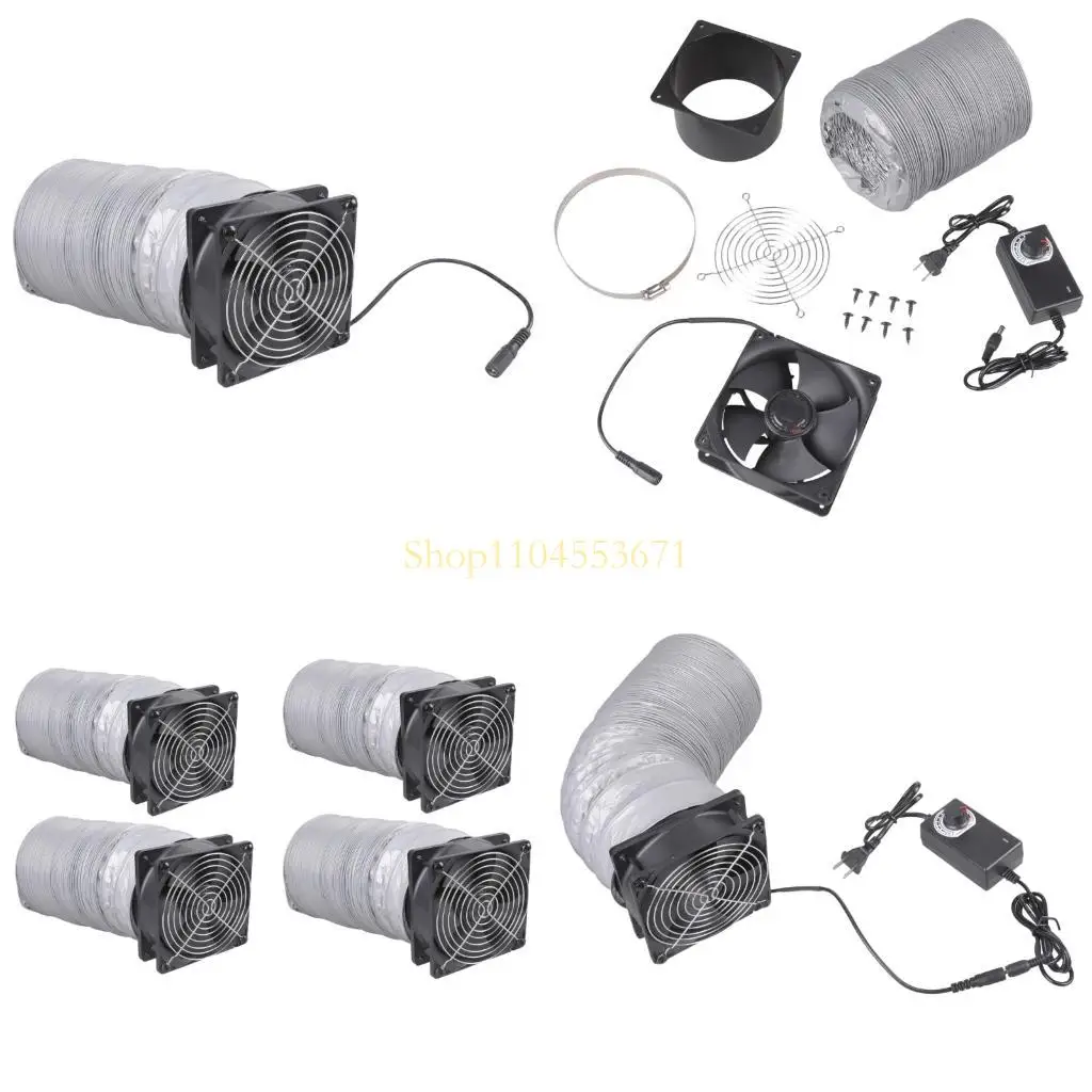 

Best Seller Adjustable Printer Fan Airflows Ventilation Fan Set Multipurpose Smokes Removal For 3D Printers Includes 2Meters
