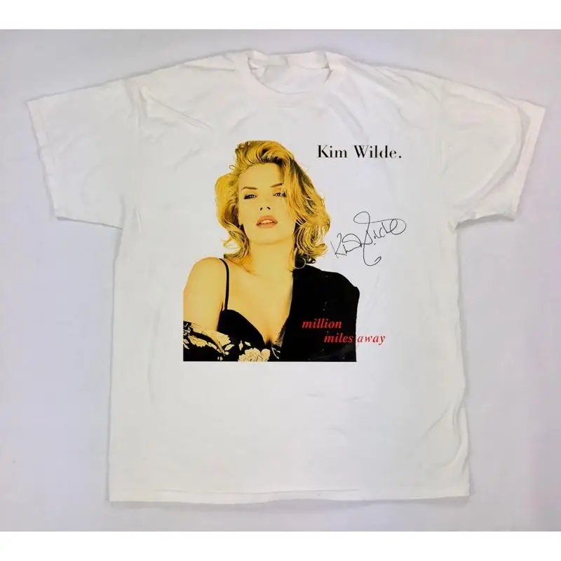 Kim Wilde Million Miles Away T Shirt  Cotton UU902