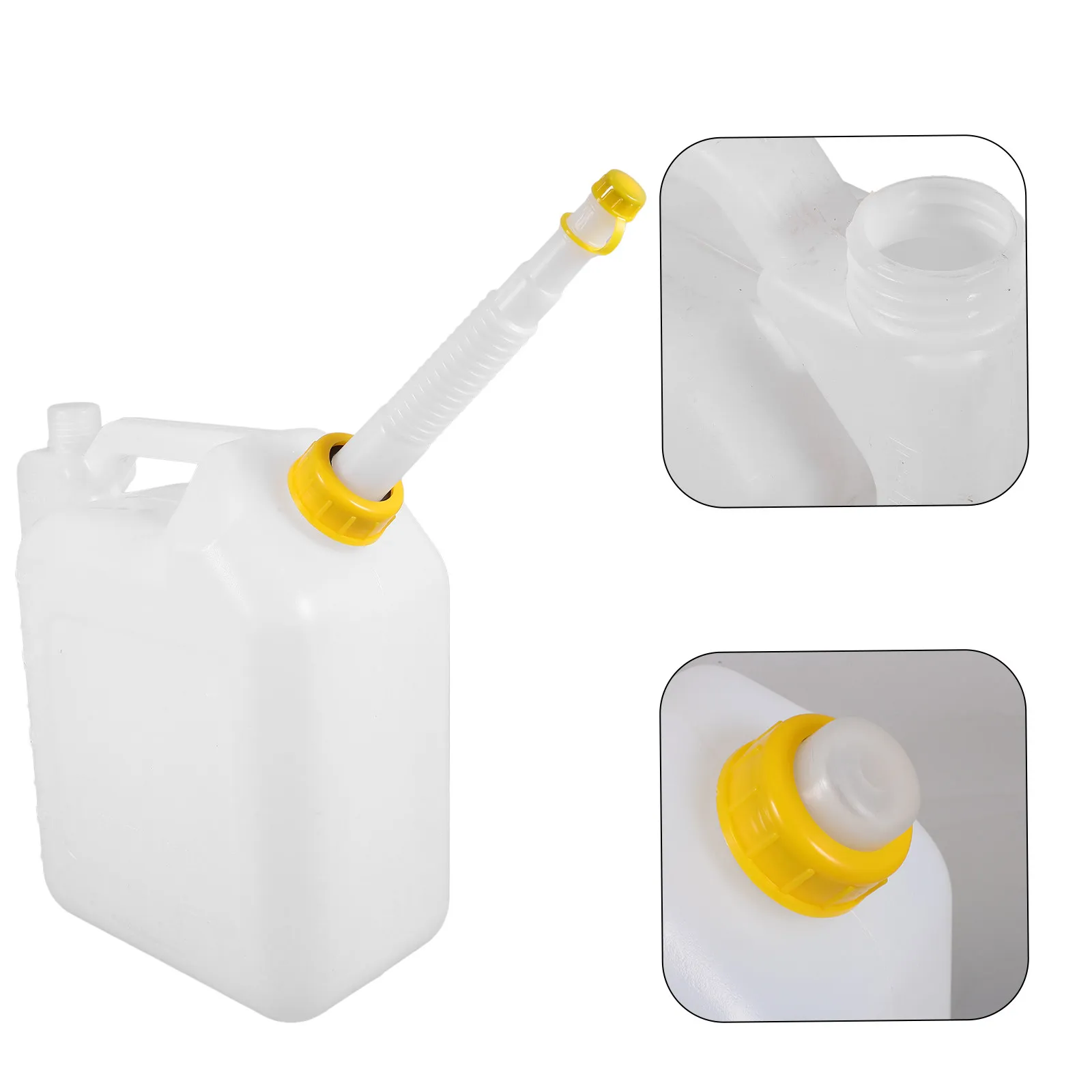 

1Pcs Engine Oil Mixing Bottle Large Capacity Leakproof Portable 2 Stroke Fuel Tank for Chainsaw Strimmer Brush Cutter Trimmer 4L