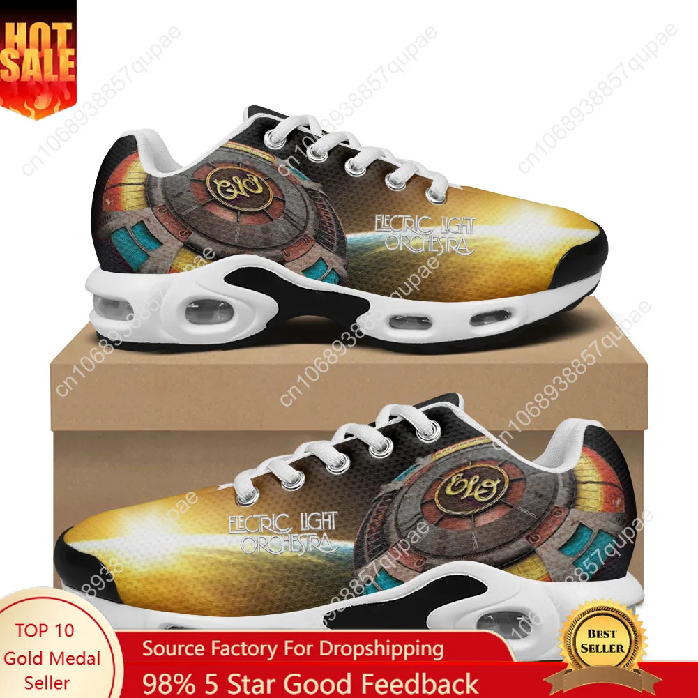 Electric Light Orchestra Rock Band Air Cushion Sneakers Men Women Teenager Lightweight Sports Custom Leisure Mesh Sneaker