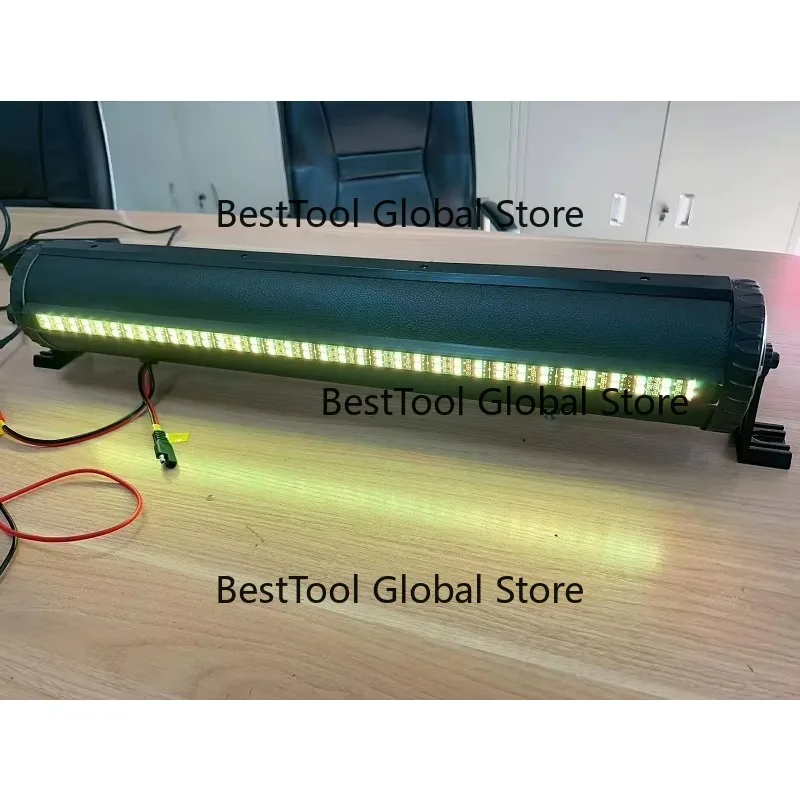 Golf Cart UTV ATV 27 Inch Bluetooth Sound Bar 4 Speakers with LED Party Lights