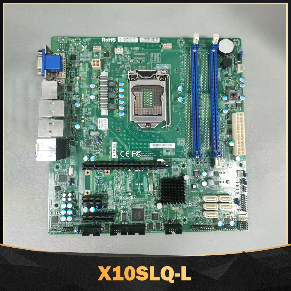 Embedded Desktop Motherboard 4th Gen Core i7/i5/i3 Up to 16GB DDR3 LGA1150 non-ECC For Supermicro X10SLQ-L