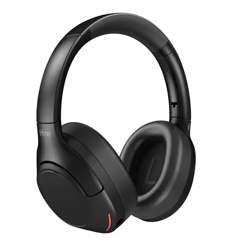 FIFINE X3 Fones de ouvido intra-auriculares sem fio Bluetooth com cancelamento de ruído com 65 horas de reprodução, graves profundos, confortáveis para música/viagens