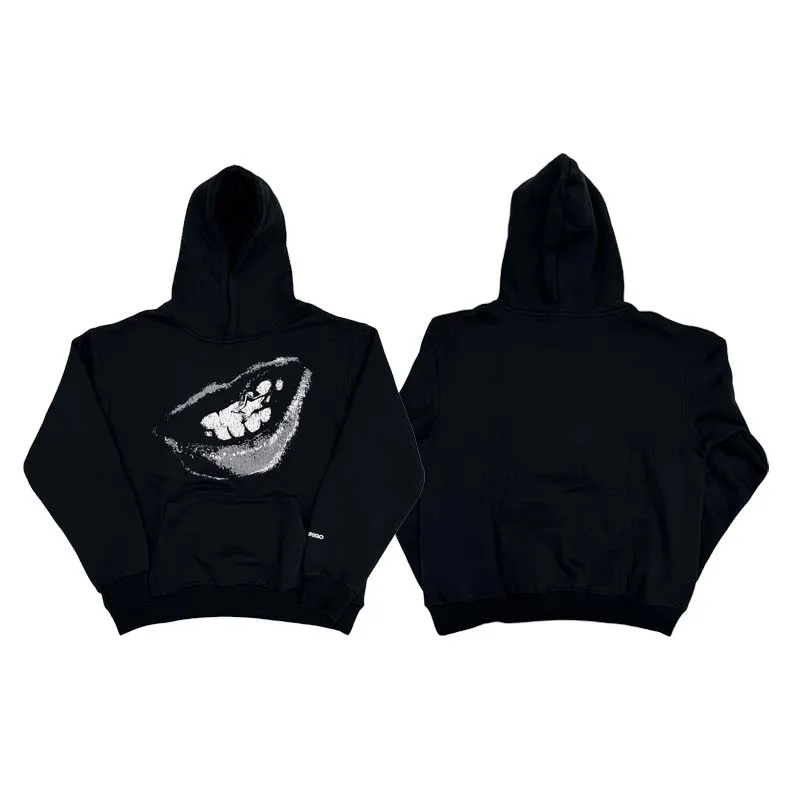 

Толстовка Osamason Bunny на молнии, лимитированная серия, для конференций, повседневная, свободного кроя, с длинными рукавами, с принтом, теплая, для молодежи