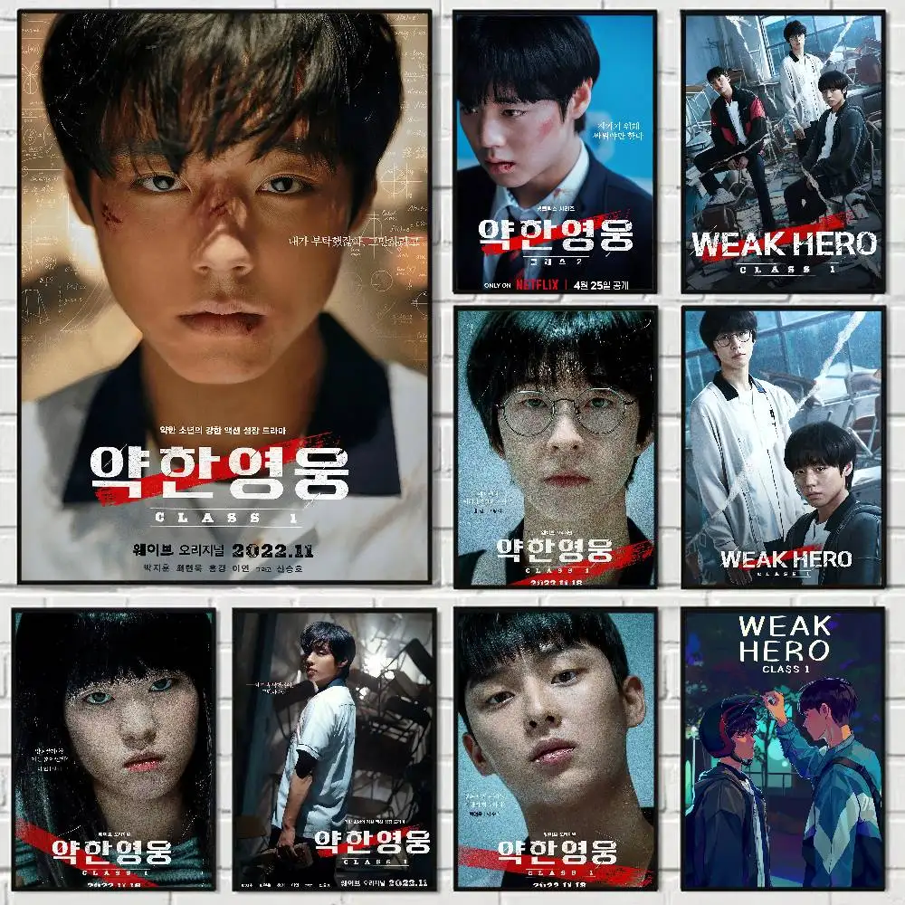TV Drama Weak Hero Class 1 Anime Poster Wall Art For Home Bar Cafe Movie Theater Decor DIY Vintage Print For Un