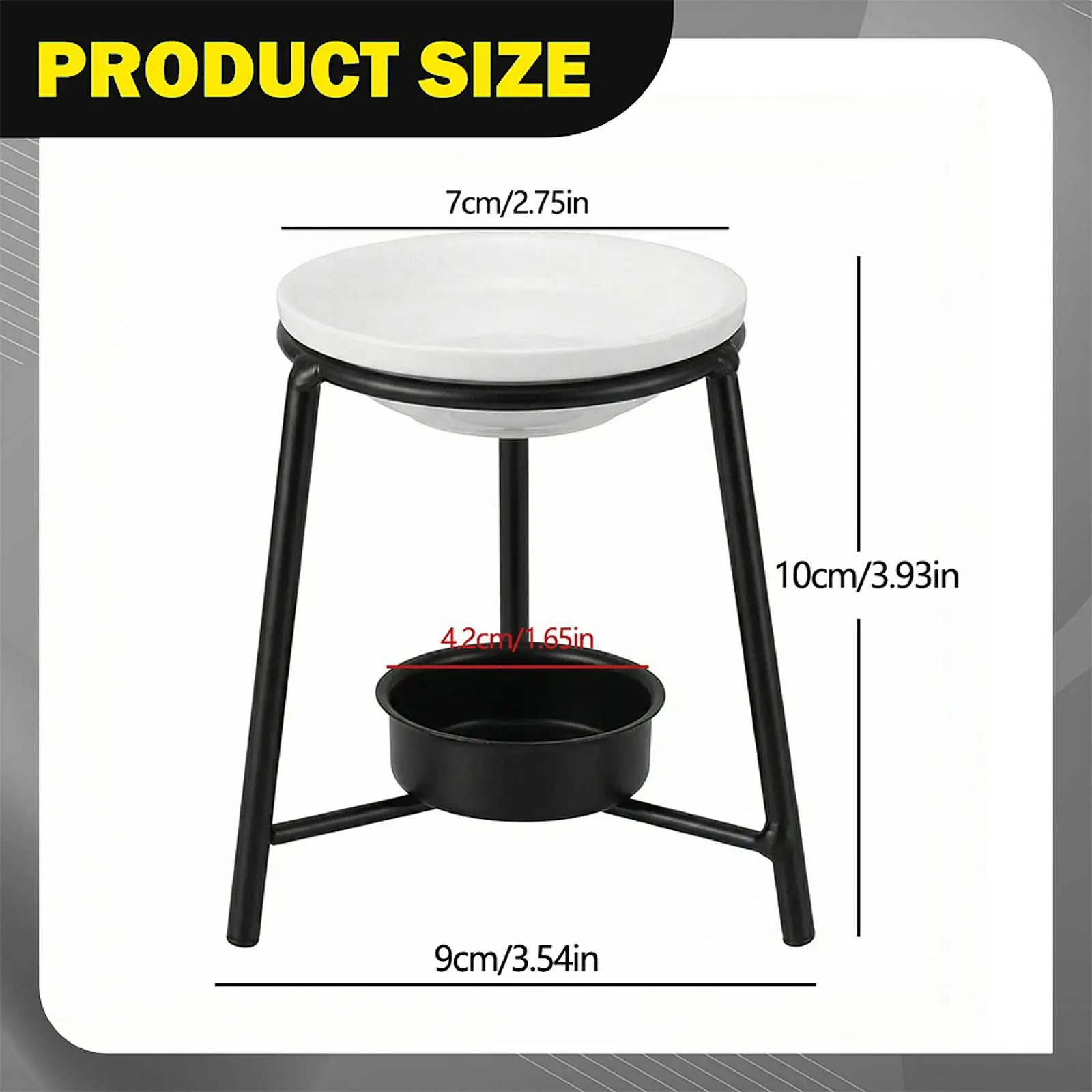 Iron Tealight Oil Burner 6