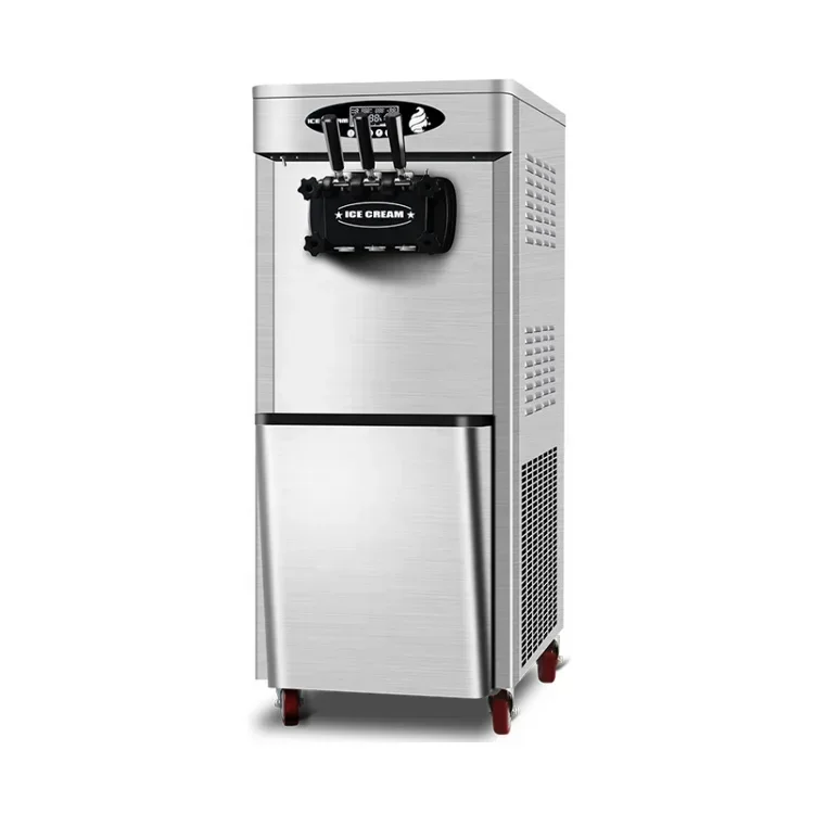 

Commercial Ice Cream Makers Frozen Yogurt Soft Ice Cream Machine Ice Maker